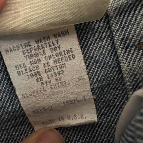 Vintage Blue Denim Skirt - Picture 10 of 10